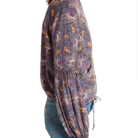 Free People bell sleeve jacket - Picture 2 of 6